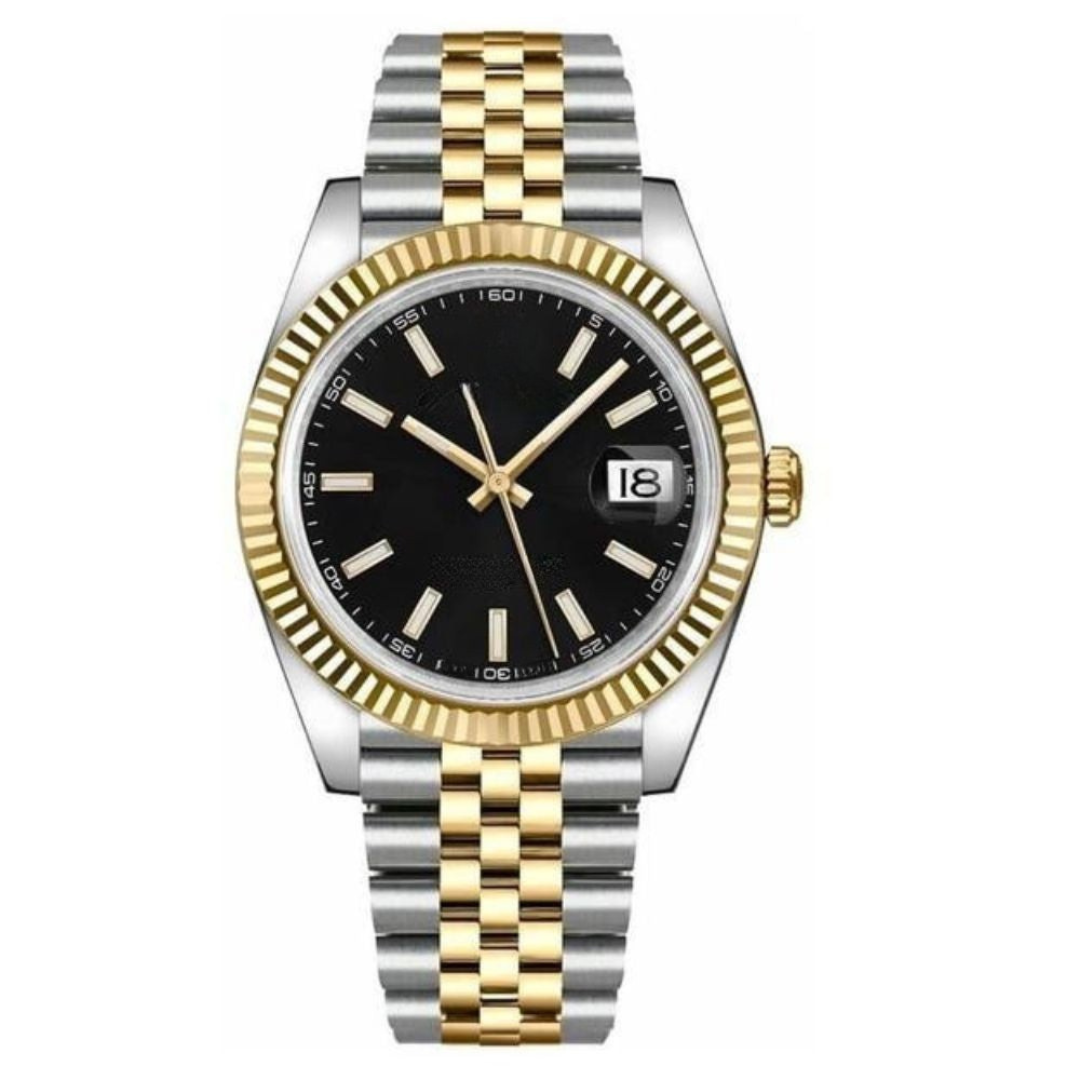 Classic 41 – Champagne Dial | Steel & Gold Tone Bracelet