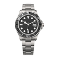 Sport 42 – Black Dial | Rubber Strap & Matte Ceramic Bezel