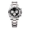 Racing Chronograph 40 – Black Dial | Silver Tone Case & Tachymeter Bezel